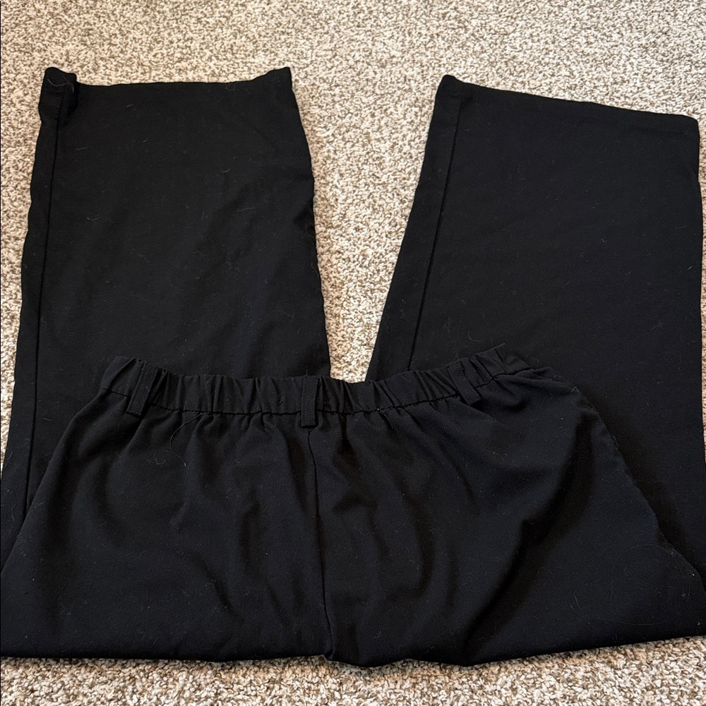 🌿 Elegant Black Women's Trousers - Picture 5 of 6